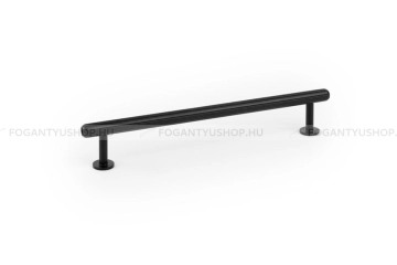 VIEFE Bútorfogantyú - Viefe RILLE MINI - Csiszolt fekete L30 - Alumínium - Egy méretben gyártott színes fém bútorfogantyú