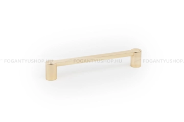 VIEFE Bútorfogantyú - Viefe FUSION - Fényes sárgaréz Z07 - Zamak fém ötvözet - Egy méretben gyártott színes fém bútorfogantyú