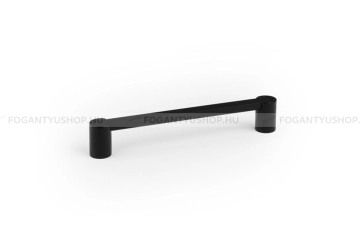 VIEFE Bútorfogantyú - Viefe FUSION - Matt fekete ZM2 - Zamak fém ötvözet - Egy méretben gyártott színes fém bútorfogantyú