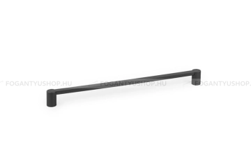 VIEFE Bútor fogantyú - Viefe FUSION - Fekete titán Z33 - Zamak fém ötvözet - Egy méretben gyártott színes fém bútorfogantyú