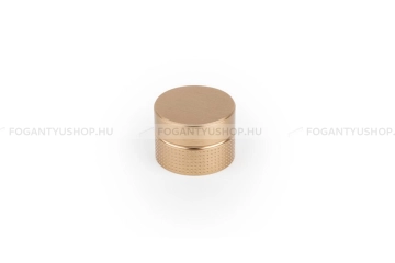 VIEFE Bútorgomb - Viefe POINT - Csiszolt pezsgő L618 - Alumínium - Színes fém gombfogantyú, bútorgomb