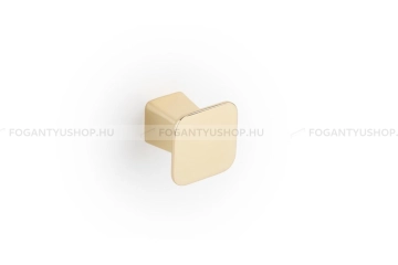 VIEFE Gombfogantyú - Viefe PRISM - Fényes sárgaréz Z07 - Zamak fém ötvözet - Színes fém gombfogantyú, bútorgomb