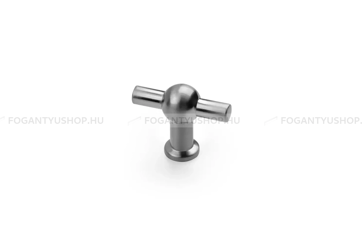 GTV Bútor fogantyú - SALVA - 1 furatos - Szálcsiszolt 06 - Inox - Rozsdamentes acél - inox fém bútorfogantyú