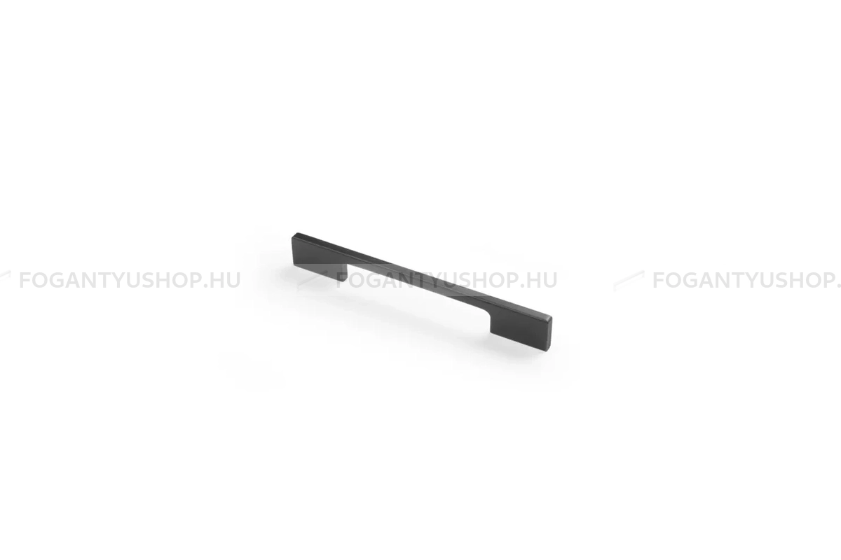 GTV Fogantyú - EXTEND 160 - furattáv 160 mm - Matt fekete 20M - Alumínium - Egy méretben gyártott színes fém bútorfogantyú
