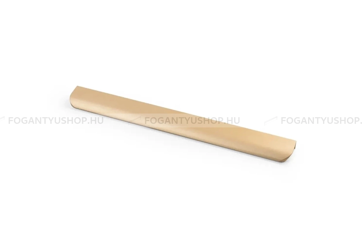 GTV Bútorfogantyú - UA-HEXA - furattáv 320 mm - Sötét csiszolt arany 26 - Alumínium - Bútorajtó élére ültethető színes fém fogantyú