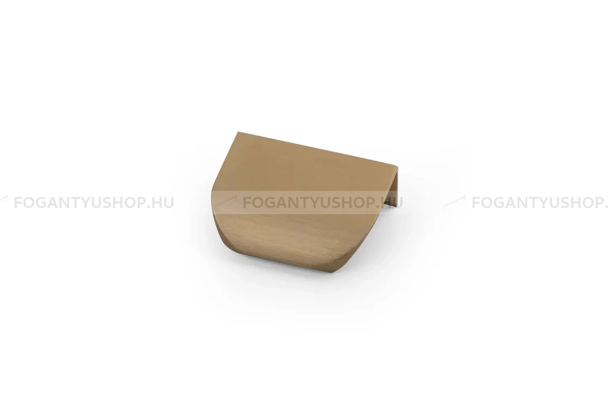GTV Bútor fogantyú - UA HEXA furattáv 32 26 furattáv 32 26 - furattáv 32 mm - Sötét csiszolt arany 26 - Alumínium - Bútorajtó élére ültethető színes fém fogantyú