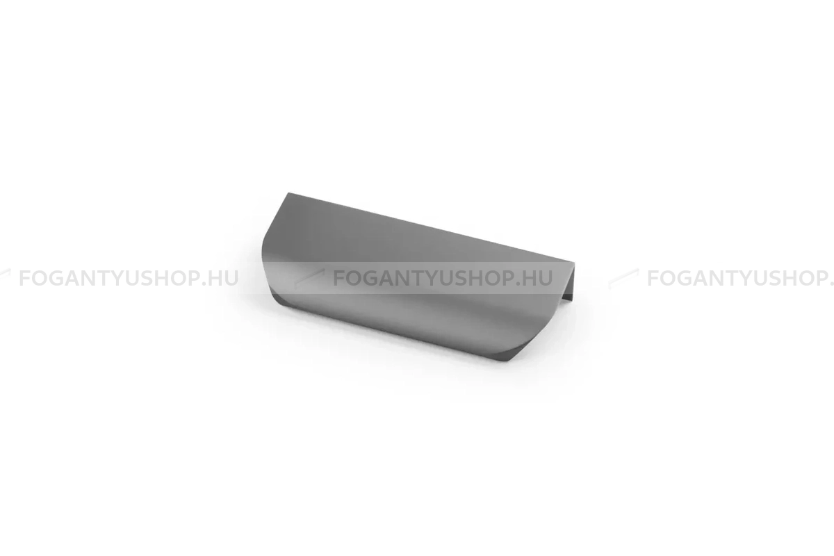GTV Bútor fogantyú - UA-HEXA - furattáv 64 mm - Titán 13 - Alumínium - Bútorajtó élére ültethető színes fém fogantyú
