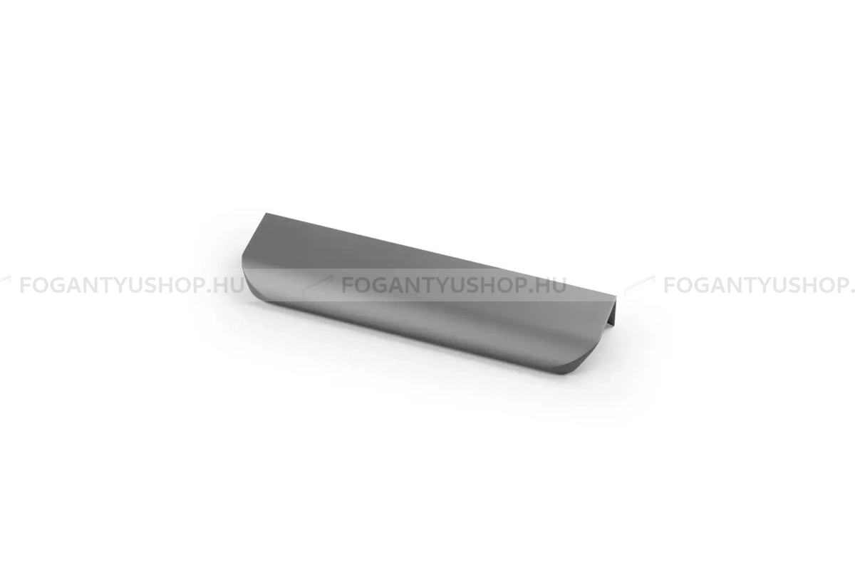 GTV Bútor fogantyú - UA HEXA - furattáv 96 mm - Titán 13 - Alumínium - Bútorajtó élére ültethető színes fém fogantyú
