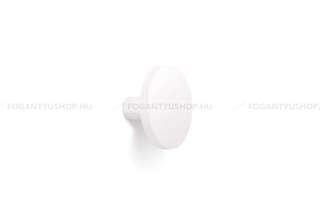 VIEFE Fogas - Viefe COMO EI - Matt fehér ZM1 - Zamak fém ötvözet - Egy akasztós fogas