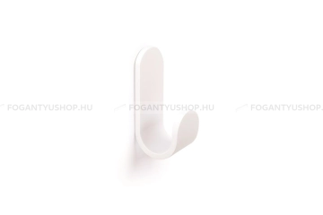 VIEFE Kabát fogas - Viefe TOK EI - Matt fehér LM1 - Alumínium - Egy akasztós fogas