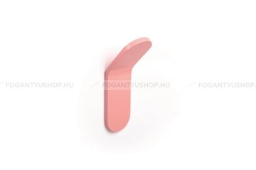 VIEFE Kabátakasztó - Viefe TIK pink EI - Rózsaszín LM71 - Alumínium - Egy akasztós fogas