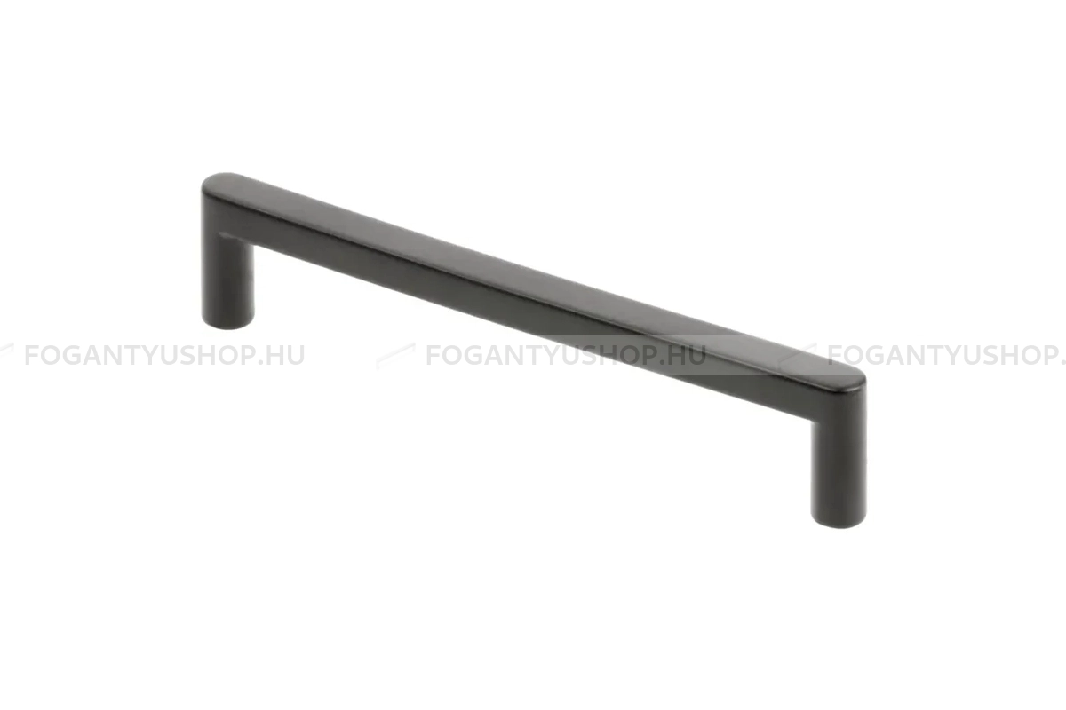 GTV Fogantyú - NYXA - furattáv 160 mm - Matt fekete 20M - Zamak fém ötvözet - Egy méretben gyártott színes fém bútorfogantyú
