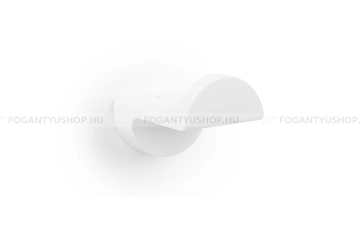 VIEFE Kabát fogas - Viefe ZETT EI - Matt fehér ZM1 - Zamak fém ötvözet - Egy akasztós fogas