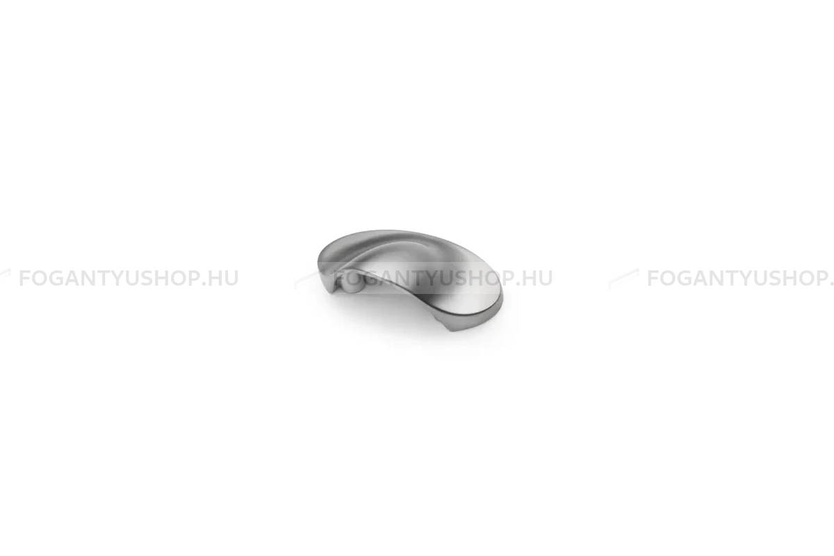 GTV Fogantyú - SHELL - furattáv 32 mm - 06 szálcsiszolt - Alumínium - Egy méretben gyártott fém bútorfogantyú