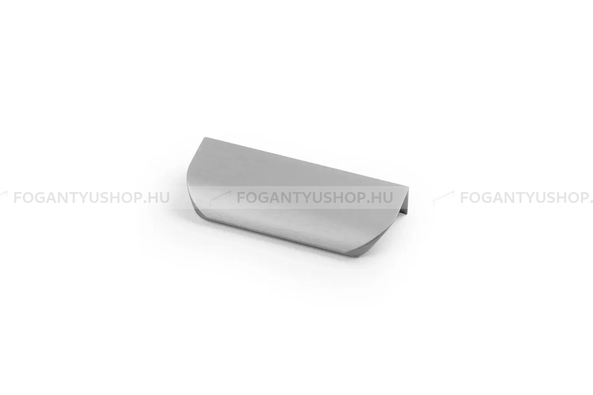 GTV Bútorfogantyú - UA-HEXA - furattáv 64 mm - Szálcsiszolt 06 - Alumínium - Bútorajtó élére ültethető fém fogantyú