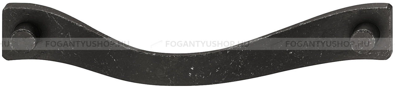 HAFELE Bútorfogantyú - 160 111.77 Kopott Zink ötvözet - furattáv 160 mm - Kopott fekete  - Zink fém ötvözet - Klasszikus, vintage, antik fém bútorfogantyú