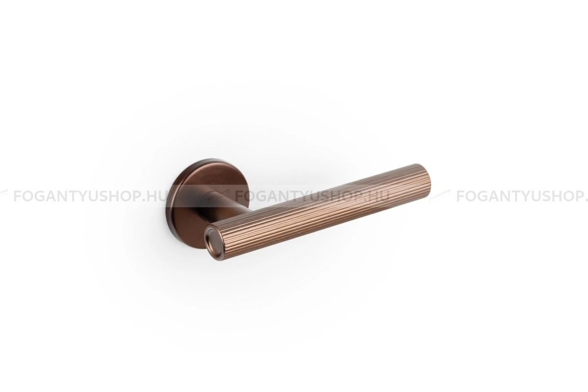 VIEFE Ajtókilincs BOTO alumínium, szálcsiszolt bronz - Csiszolt bronz L619 - Alumínium - Modern rozettás kilincs