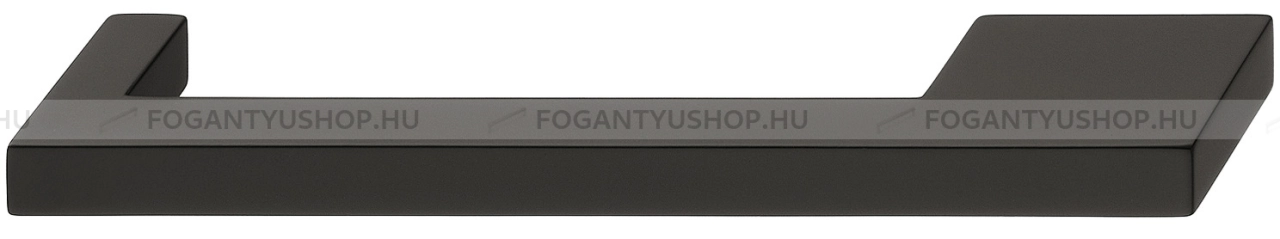 HAFELE Fogantyú - H1380 Zink ötvözet - Fekete - Zink fém ötvözet - Több méretben gyártott színes fém bútorfogantyú