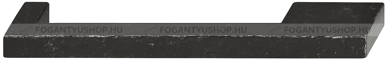 HAFELE Fogantyú - H1380 160 Kopott Zink ötvözet - furattáv 160 mm - Kopott fekete  - Zink fém ötvözet - Klasszikus, vintage, antik fém bútorfogantyú