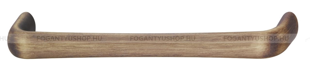 HAFELE Bútorfogantyú - H1525 Zink ötvözet - Antik patina barna  - Zink fém ötvözet - Klasszikus, vintage, antik fém bútorfogantyú