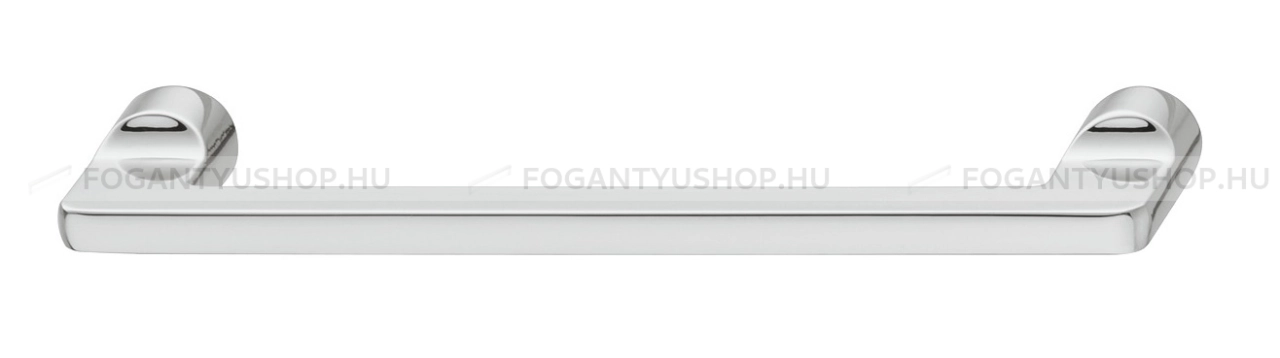 HAFELE Bútorfogantyú - H1565 Zink ötvözet - Fényes króm Cr - Zink fém ötvözet - Több méretben gyártott fém bútorfogantyú