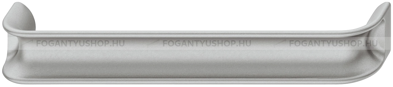 HAFELE Bútorfogantyú - H1720 160 Zink ötvözet - furattáv 160 mm - Matt króm MCrL - Zink fém ötvözet - Egy méretben gyártott fém bútorfogantyú
