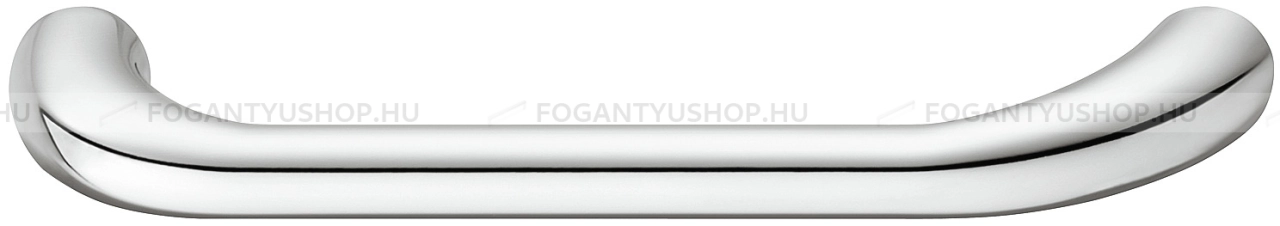 HAFELE Bútorfogantyú - H1730 160 - furattáv 160 mm - Fényes króm Cr - Zink fém ötvözet - Egy méretben gyártott fém bútorfogantyú
