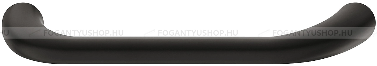 HAFELE Bútorfogantyú - H1730 160 Festett Zink ötvözet - furattáv 160 mm - Festett fekete BlackL - Zink fém ötvözet - Egy méretben gyártott színes fém bútorfogantyú