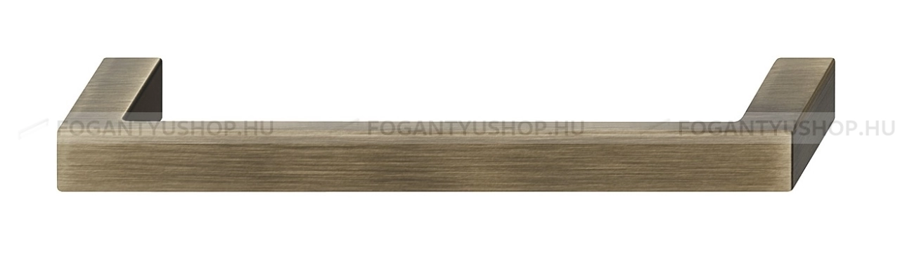 HAFELE Fogantyú - H1735 Zink ötvözet - Antik patina barna MsPatL - Zink fém ötvözet - Klasszikus, vintage, antik fém bútorfogantyú