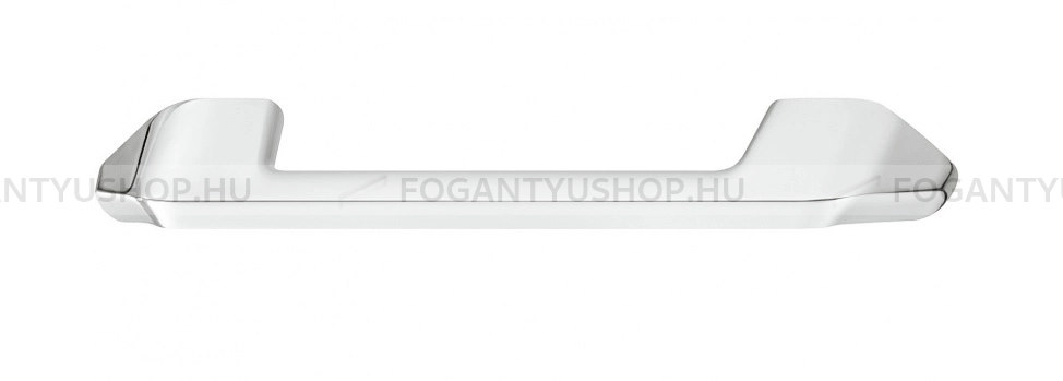 HAFELE Bútorfogantyú - H1755 160 Zink ötvözet - furattáv 160 mm - Fényes króm Cr - Zink fém ötvözet - Egy méretben gyártott fém bútorfogantyú