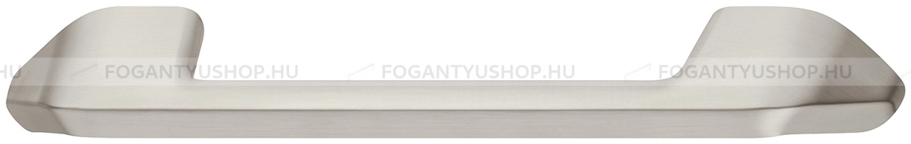 HAFELE Bútorfogantyú - H1755 160 - furattáv 160 mm - Szálcsiszolt nikkel NisatE - Zink fém ötvözet - Egy méretben gyártott fém bútorfogantyú