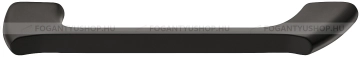 HAFELE Fogantyú H1770 - 160 mm - Festett fekete - Zink fém ötvözet