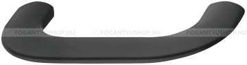 HAFELE Bútor fogantyú - 64 mm - 111.71 - Festett fekete - Zink fém ötvözet