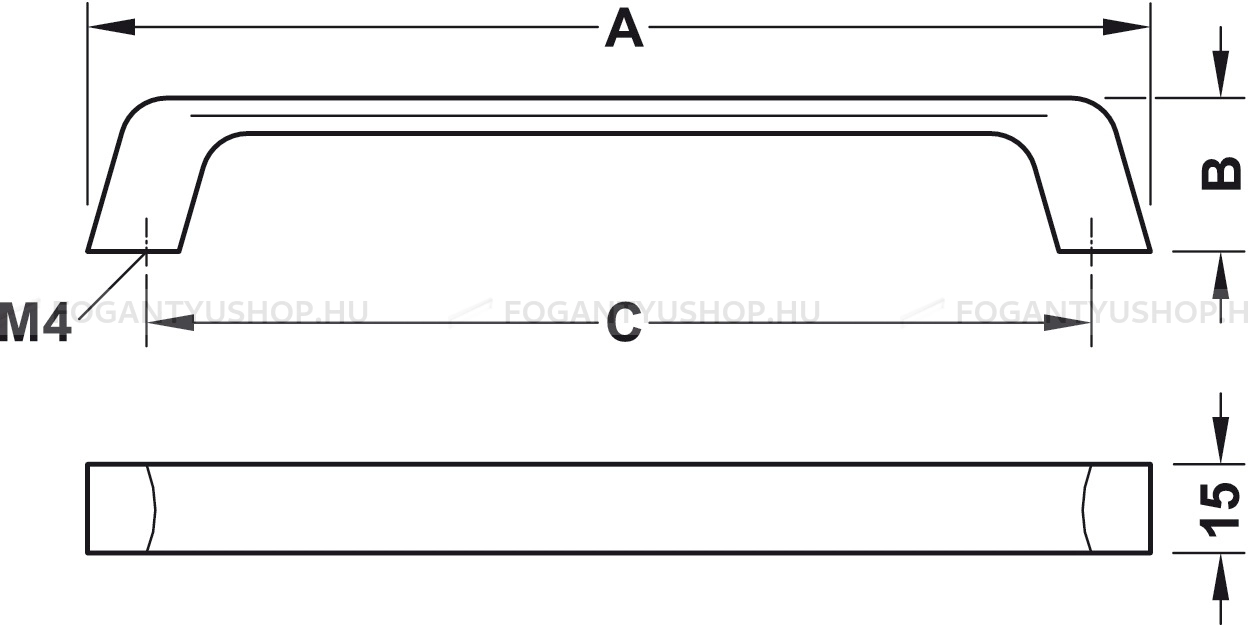 HAFELE-Fogantyu---111.77---Matt-arany---Tobb-meretben-gyartott-szines-fem-butorfogantyu-