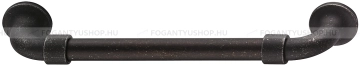 HAFELE Bútor fogantyú - 111.77 - Kopott fekete - Zink fém ötvözet