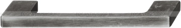 HAFELE Fogantyú - 160 mm - 110.22 - Vintage koptatott fekete