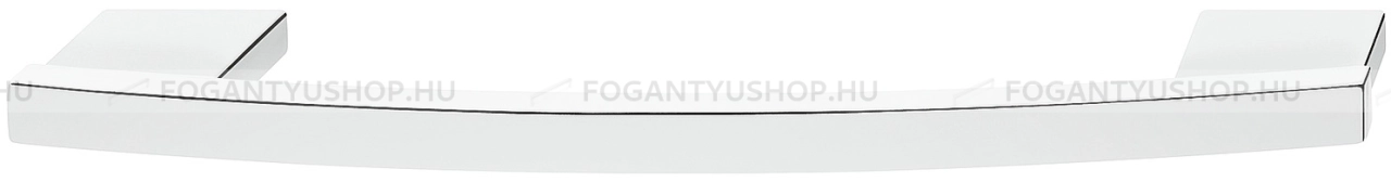 HAFELE Fogantyú - H1345 192 - furattáv 192 mm - Fényes króm Cr - Zink fém ötvözet - Egy méretben gyártott fém bútorfogantyú