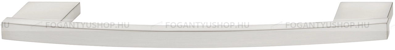 HAFELE Bútor fogantyú - H1345 192 Zink ötvözet - furattáv 192 mm - Szálcsiszolt nikkel NisatE - Zink fém ötvözet - Egy méretben gyártott fém bútorfogantyú