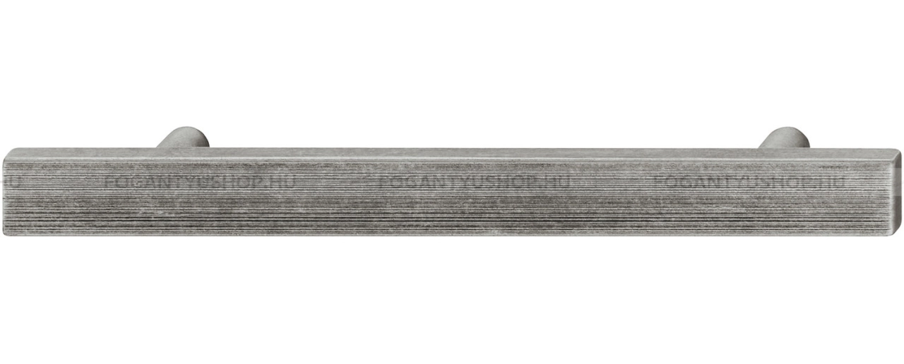 HAFELE Bútor fogantyú - 128 102.04 Zink ötvözet - furattáv 128 mm - Antik nikkel F50V - Zink fém ötvözet - Klasszikus, vintage, antik fém bútorfogantyú