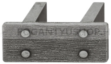 HAFELE Bútor fogantyú - 110.34 - Vintage grafit - Zink fém ötvözet