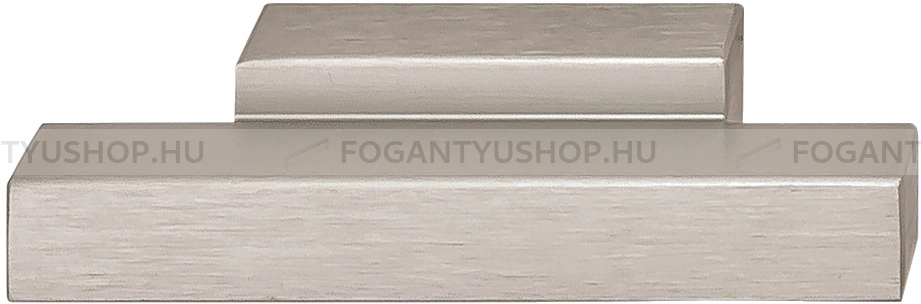 HAFELE Bútor fogantyú - H1355 - Ezüst inox (szálcsiszolt) SNiL - ABS műanyag - Több méretben gyártott fém bútorfogantyú