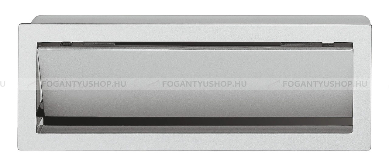 HAFELE Bútor fogantyú - 144 151.96 Zink ötvözet - furattáv 144 mm - Alumínium MCrE - Zink fém ötvözet - Bútorajtó felületébe marható, süllyeszthető fém fogantyú