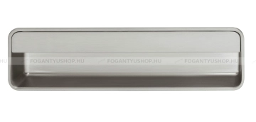 HAFELE Fogantyú - 160 mm - 151.11 - Ezüst inox (szálcsiszolt) - Zink fém ötvözet