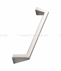 FURNIPART Bútor fogantyú PYRAMID - Ezüst inox (szálcsiszolt) - Zamak fém ötvözet