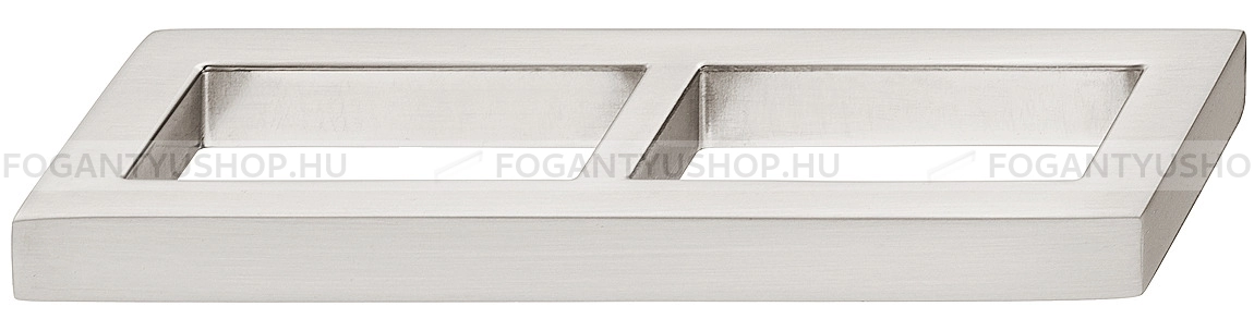 HAFELE Fogantyú - H1320 96 - furattáv 96 mm - Szálcsiszolt nikkel NisatE - Zink fém ötvözet - Egy méretben gyártott fém bútorfogantyú
