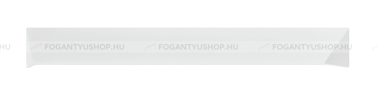 HAFELE Bútorfogantyú - 192 113.97 - furattáv 192 mm - Festett fehér WhiteL - Zink fém ötvözet - Egy méretben gyártott színes fém bútorfogantyú