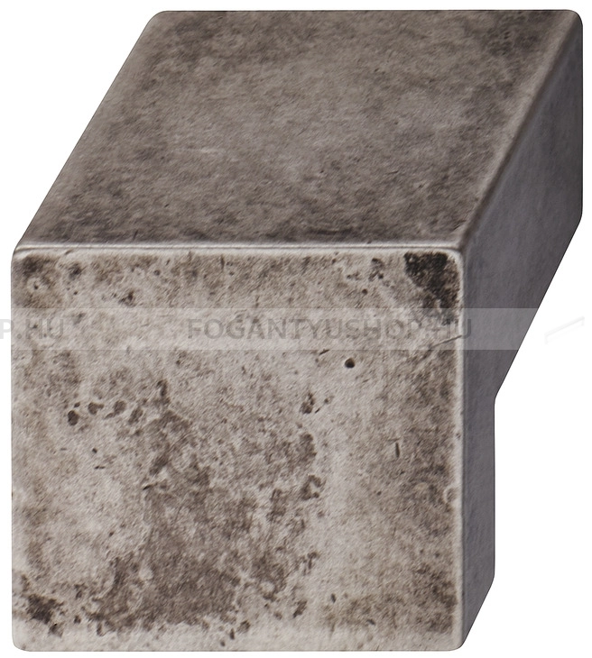 HAFELE Fogantyú - 131.10 - Antik nikkel - Antikolt, vintage fém gombfogantyú (szögletes, kerek)