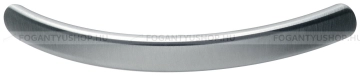HAFELE Bútor fogantyú - 155.01 - Ezüst inox (szálcsiszolt) - Inox / Rozsdamentes acél