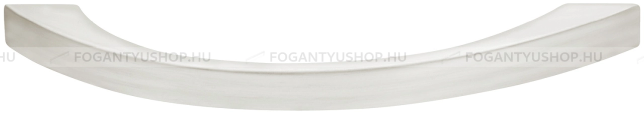 HAFELE Bútorfogantyú - 128 155.00 - furattáv 128 mm - Szálcsiszolt nikkel NisatE - Zink fém ötvözet - Egy méretben gyártott fém bútorfogantyú
