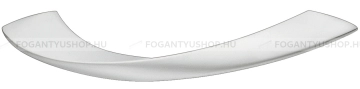 HAFELE Bútor fogantyú - 128 mm - 155.00 - Matt króm - Zink fém ötvözet